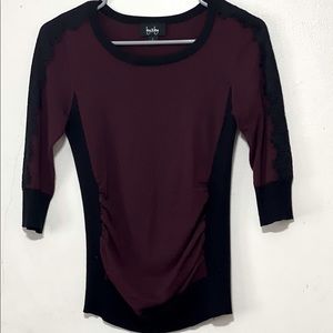 Purple and Black Sweater